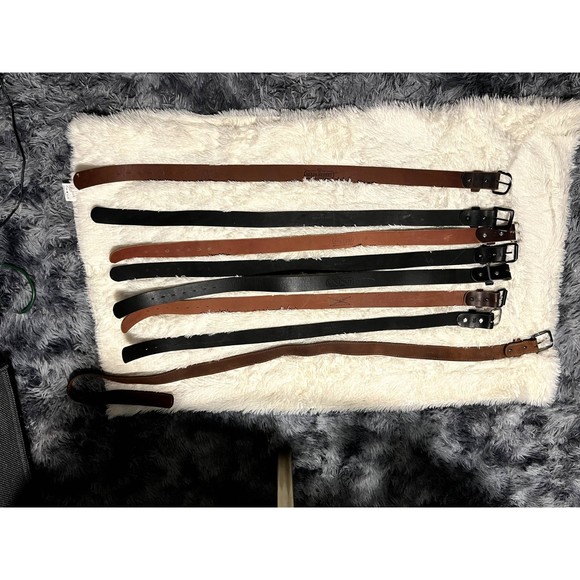 NWT MAIN STREET FORGE  LEATHER BELT SZ 32 - Picture 2 of 2